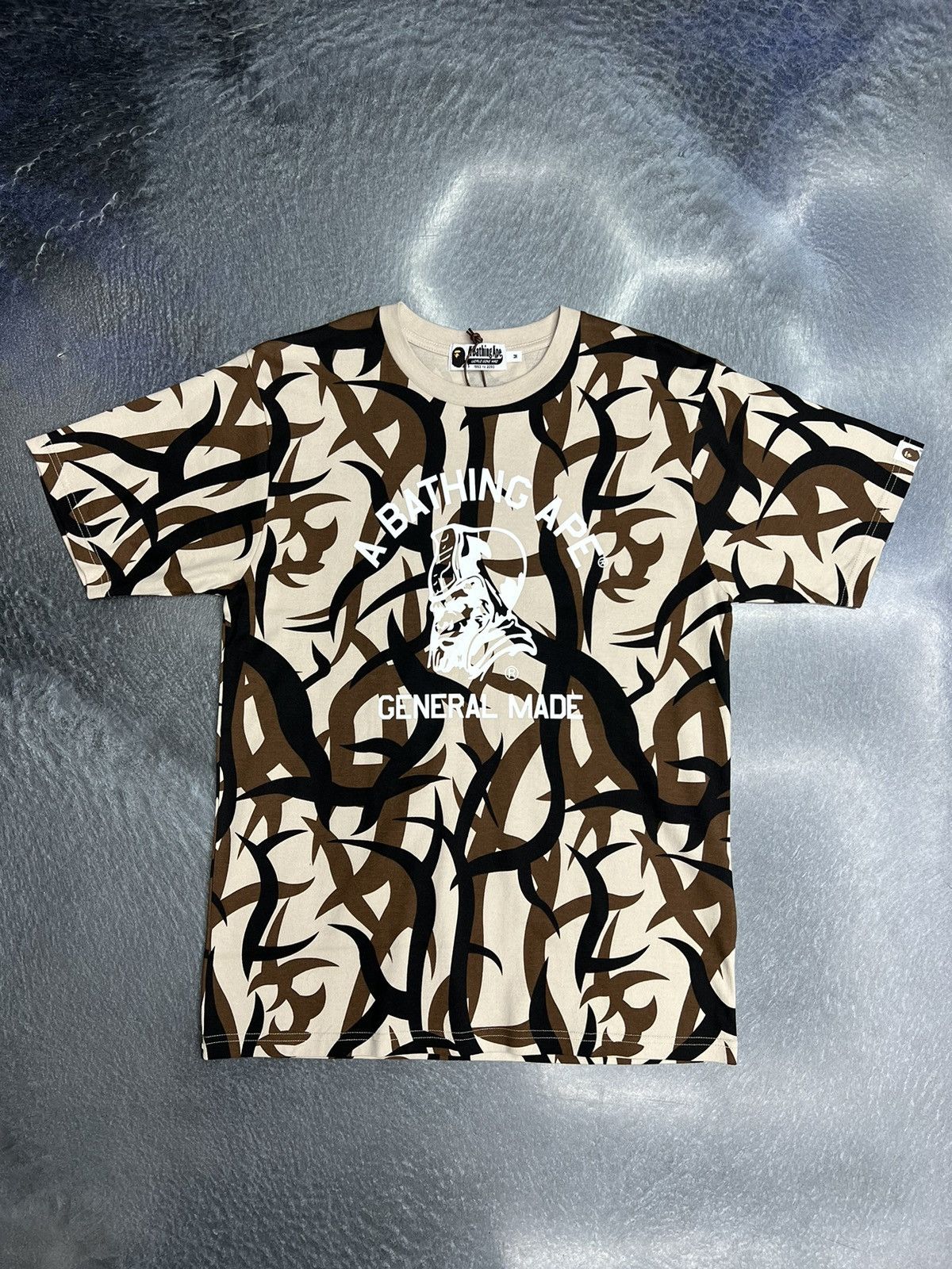 Bape Bape Trial Camo General T-Shirt Size US L / EU 52-54 / 3 - 1 Thumbnail