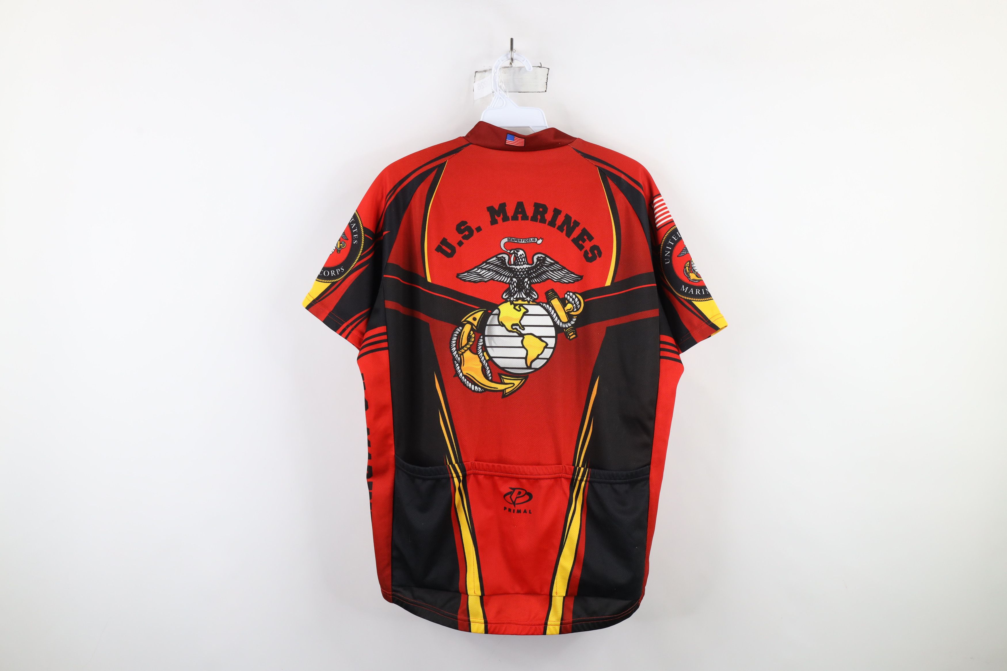 Vintage Vintage Primal US Marines All Over Print Cycling Jersey Size US L / EU 52-54 / 3 - 13 Thumbnail