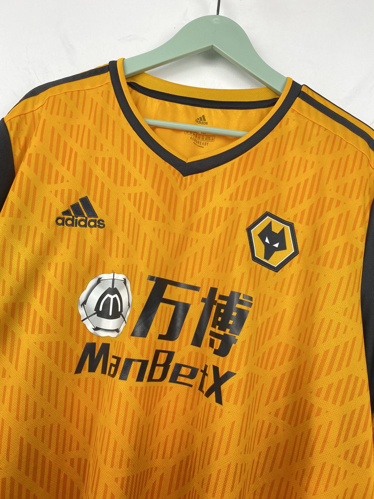 Adidas Wolverhampton Wanderers 2020 2021 Adidas Soccer Jersey PSG Size US XXL / EU 58 / 5 - 2 Thumbnail