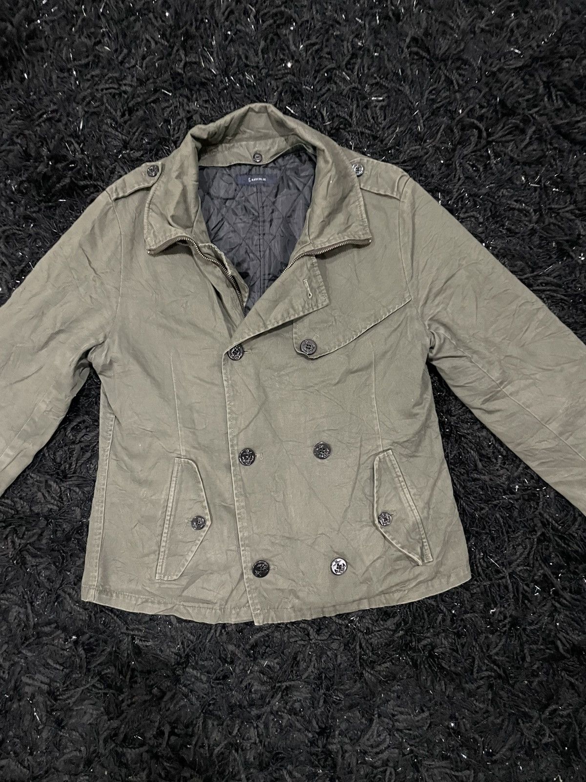 RAGEBLUE Rageblue Japan Military Jacket Olive green color Us-Navy M Size US M / EU 48-50 / 2 - 4 Thumbnail