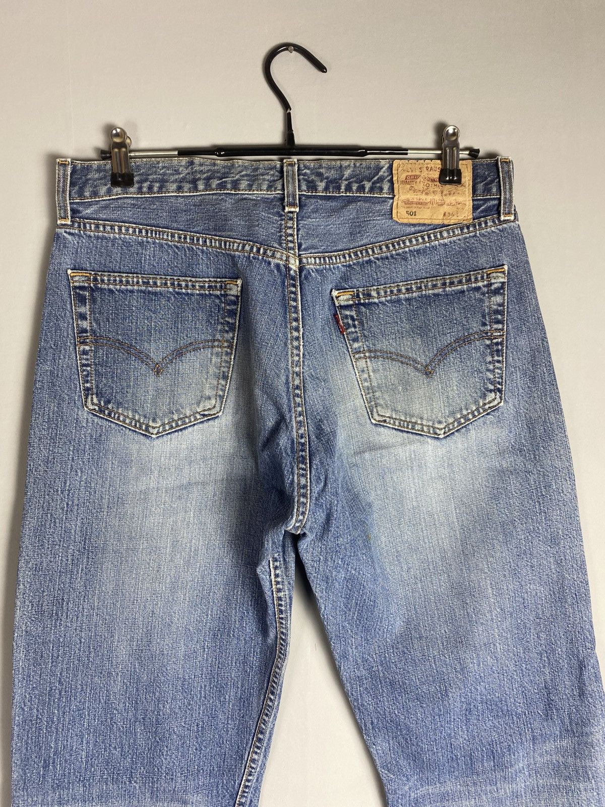 Levi's × Levi's Vintage Clothing × Vintage Vintage 90s Levi’s 501 jeans denim rare Size US 34 / EU 50 - 2 Thumbnail