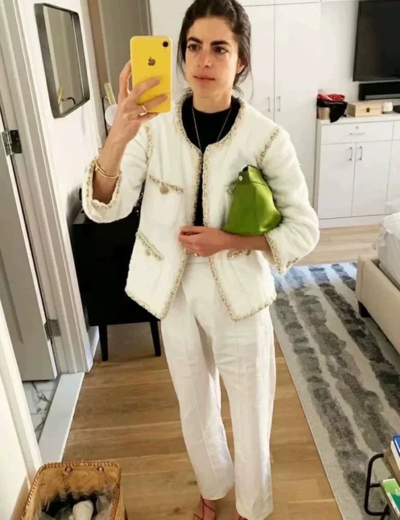 Chanel Chanel White gold four-pocket towel jacket 2503-Nextarrow Size XS / US 0-2 / IT 36-38 - 8 Thumbnail
