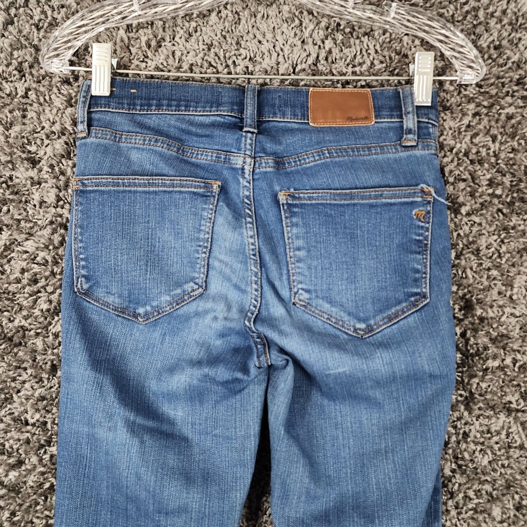 Madewell Madewell Womens Roadtripper Skinny Blue Jeans Size 24 Size 42" / US 20 - 7 Thumbnail