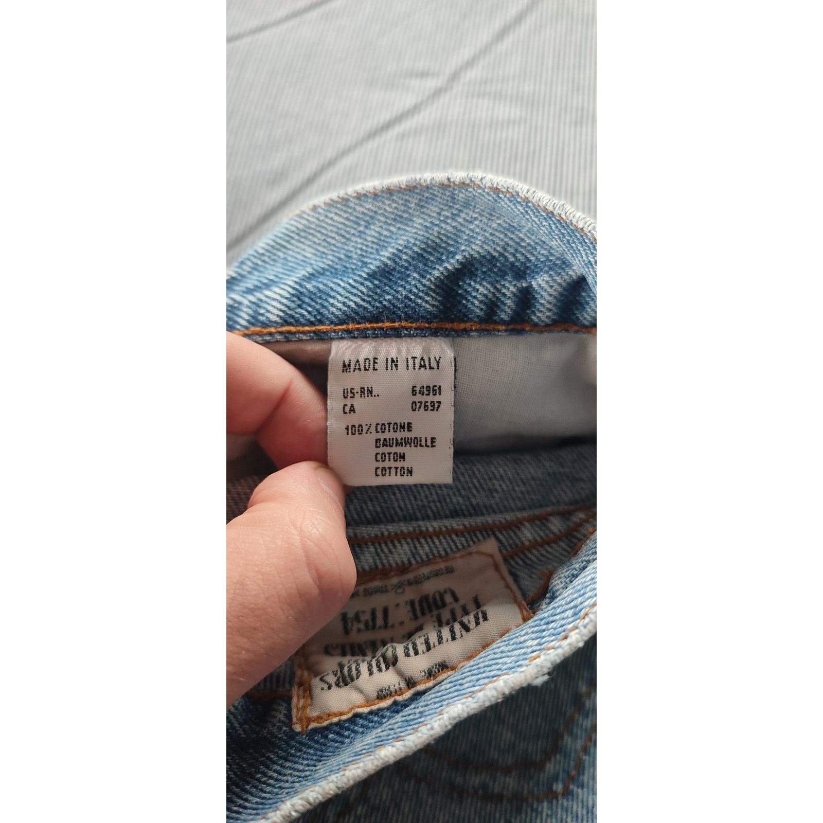 United Colors Of Benetton United Colours of Benetton Jeans Made in Italy Size US 30 / EU 46 - 5 Thumbnail