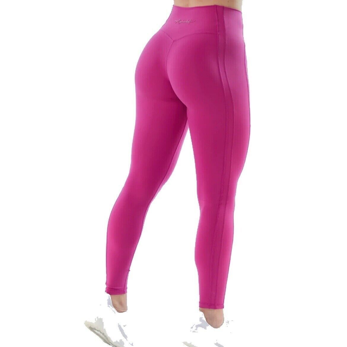 Alphalete Athletics NWT Alphalete Pulse Kinetic Legging - XL - Arcade Pink Wome Size 37" - 3 Thumbnail