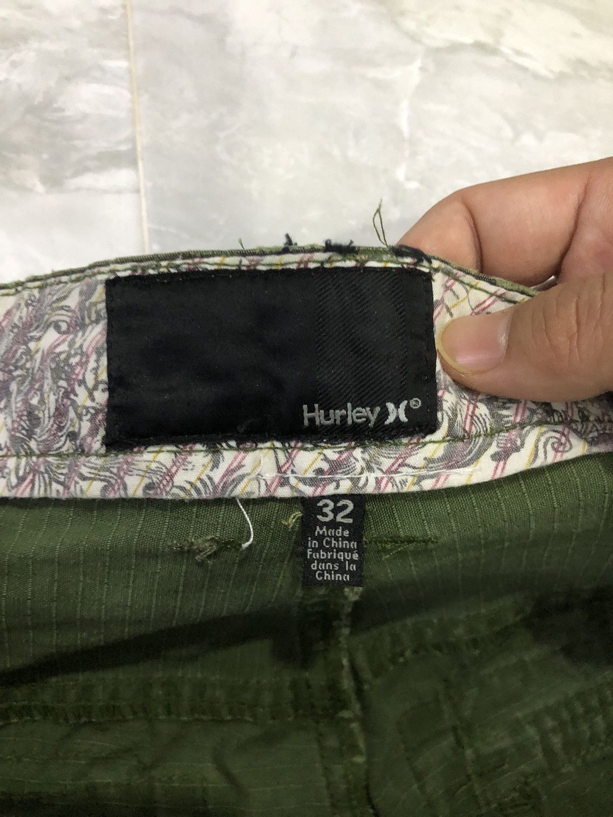 Hurley Hurley Camo Military Style Short Pants Size US 32 / EU 48 - 6 Thumbnail