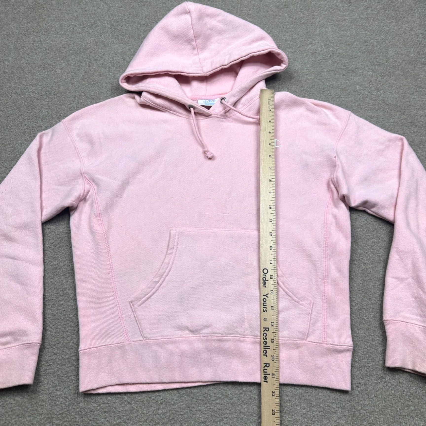 Champion VINTAGE Champion Hoodie Women's Size S Pink Pullover Reversible Fleece Casual Winter Size S / US 4 / IT 40 - 4 Thumbnail