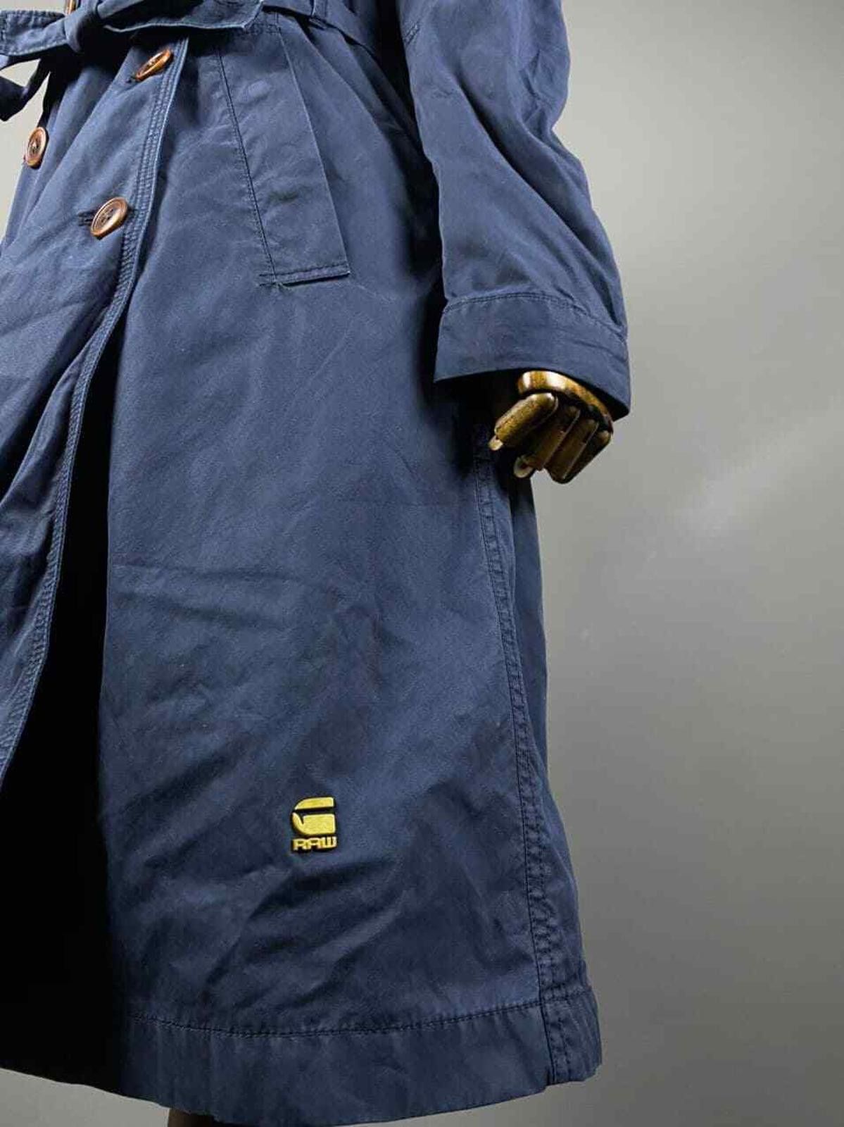 G-Star Ladies RawBy G-Star Blue Double Breasted Coat Size M Size M / US 6-8 / IT 42-44 - 6 Thumbnail