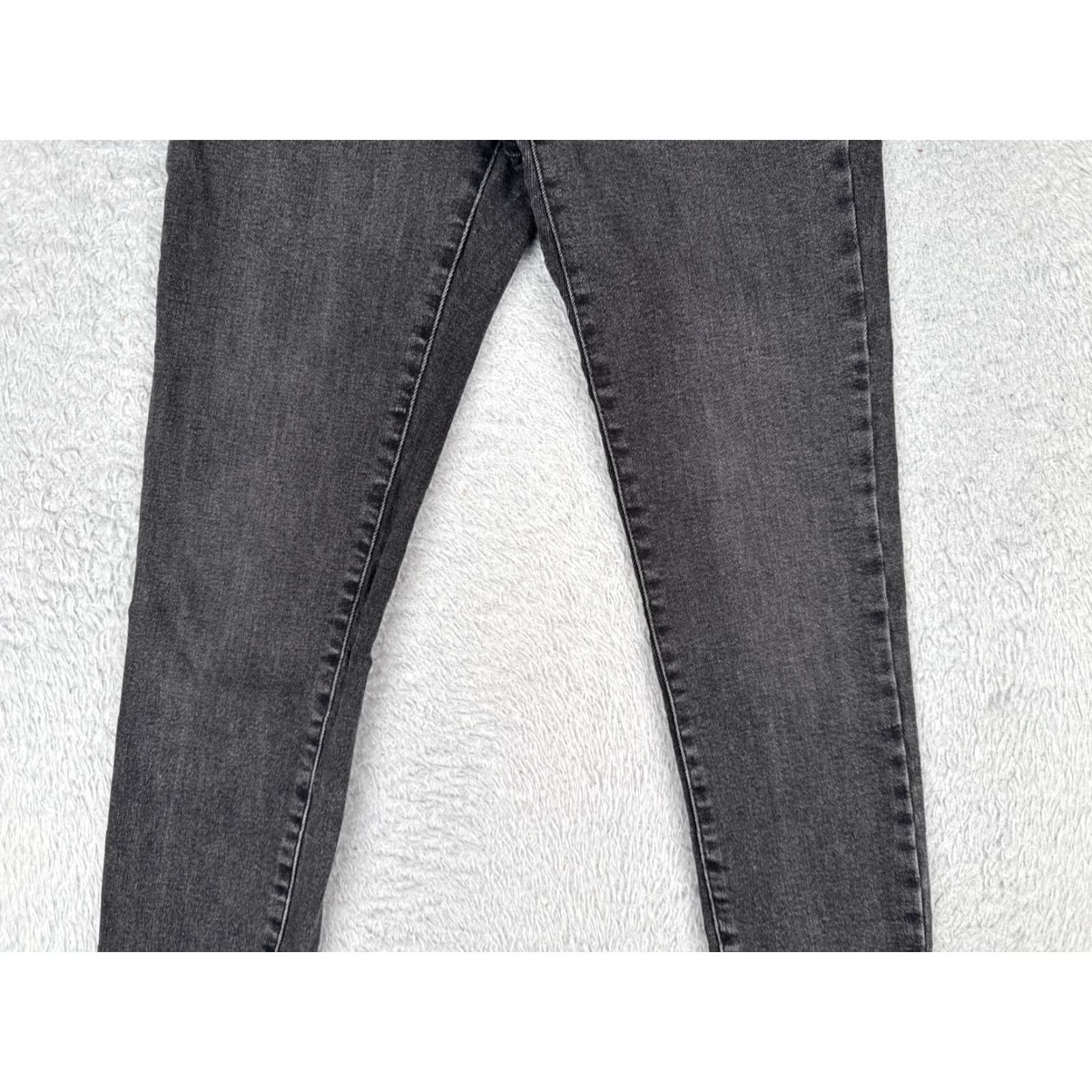 Everlane Everlane Jeans Women 25 Black Denim Mid Rise Skinny Cotton Blend 24x27 Size 42" / US 20 - 3 Thumbnail