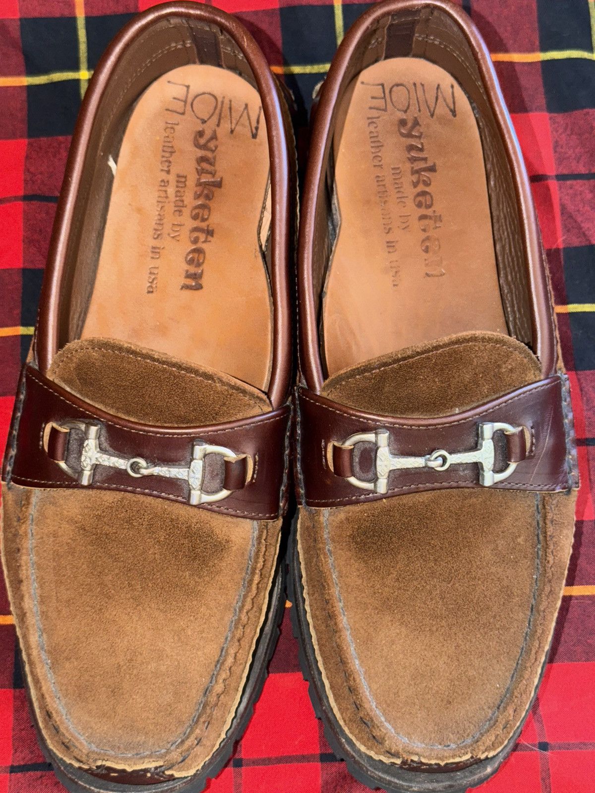 Yuketen Bit Loafer DB w/cortina sole Size US 10 / EU 43 - 8 Thumbnail
