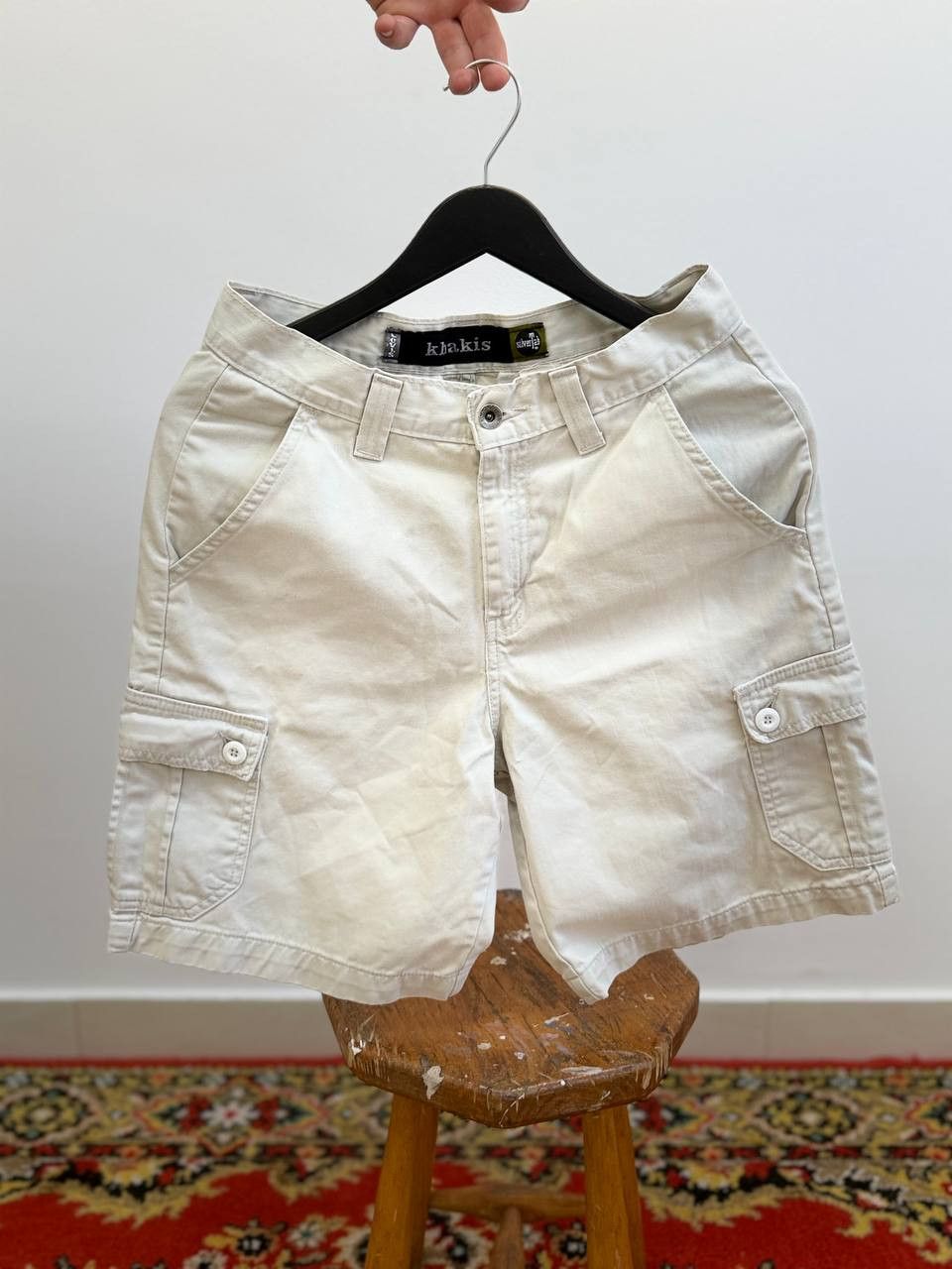 Levi's Levis SilverTab Denim Vintage Shorts White Size US 31 - 1 Thumbnail