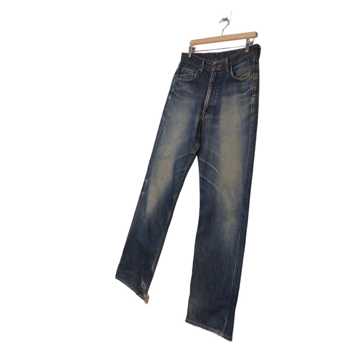 Edwin 🔥Vintage Edwin 503 Denim Jeans Flare Issey Miyake Size US 32 / EU 48 - 2 Thumbnail
