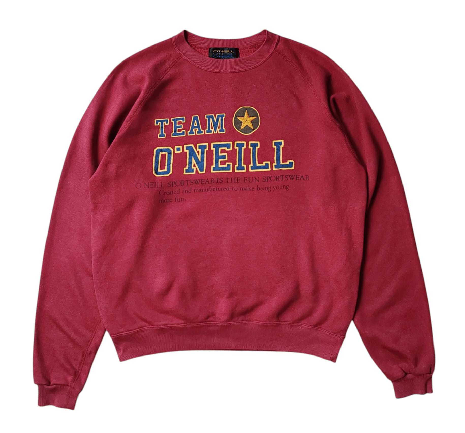 O'Neill Vintage Oneill 90s Surf Sweatshirt size Medium Size US M / EU 48-50 / 2 - 1 Thumbnail