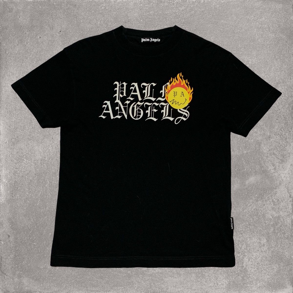 Palm Angels Palm Angels Medium Burning Head Black Tee Size US M / EU 48-50 / 2 - 1 Thumbnail