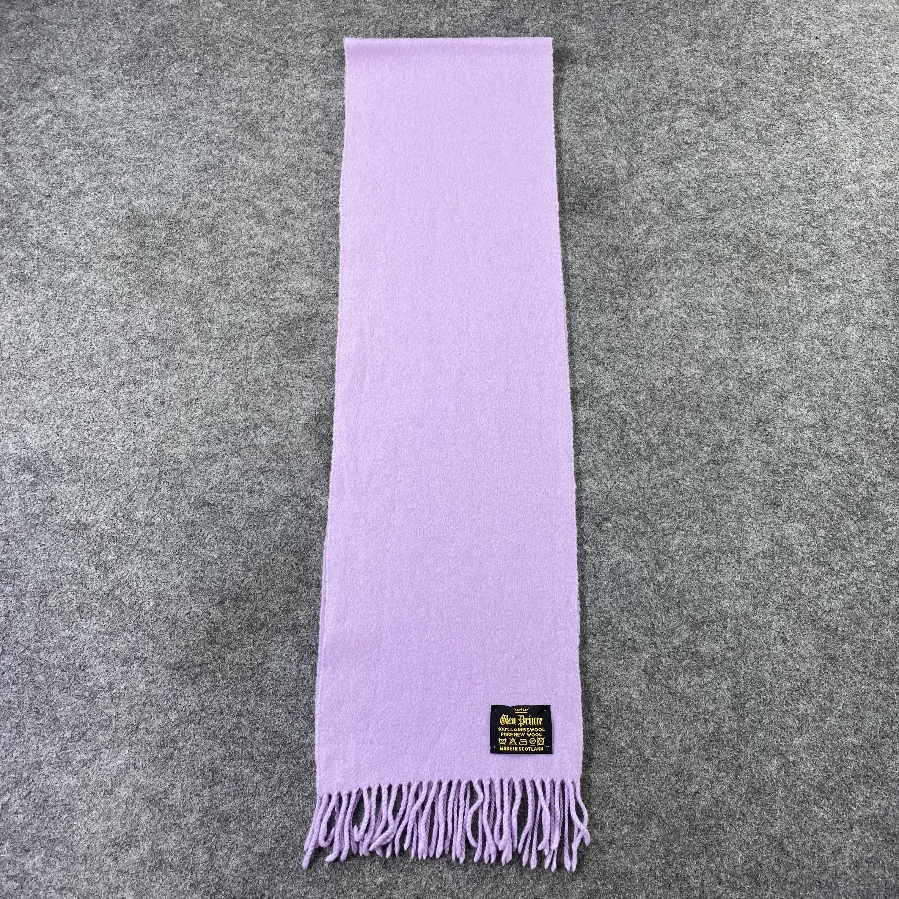 Vintage Glen Prince Wool Muffler / Scarf / Neckwear-T1511 Size ONE SIZE - 2 Thumbnail