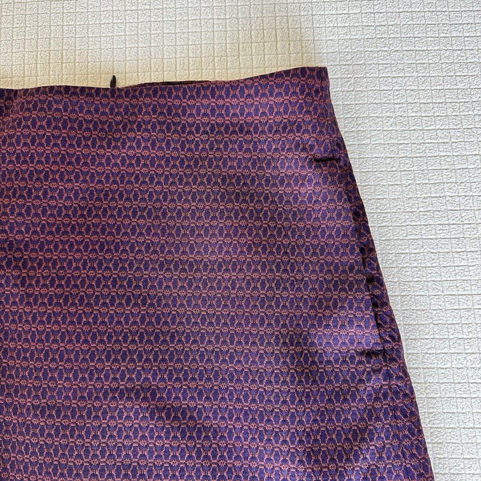 Aritzia Aritzia Wilfred A Line Mini Skirt Purple Burgundy Size 8 Size 28" / US 6 / IT 42 - 3 Thumbnail
