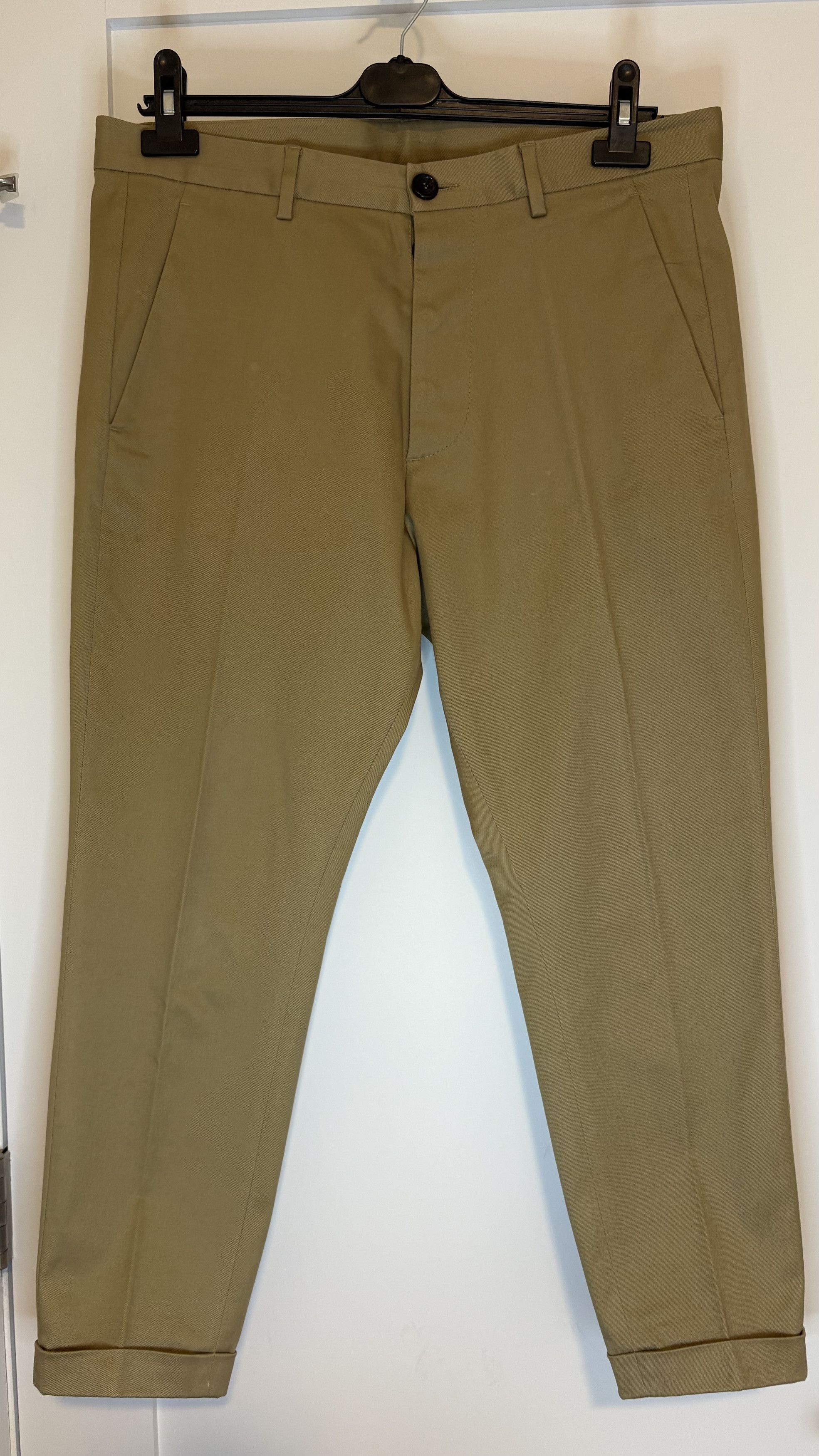 Dsquared2 DSquared Cropped Cotton Chino Pants Size US 32 / EU 48 - 1 Thumbnail