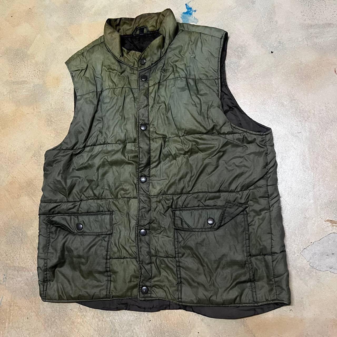 Japanese Brand × Vintage Vintage Distressed Puffer Vest Size US L / EU 52-54 / 3 - 2 Thumbnail