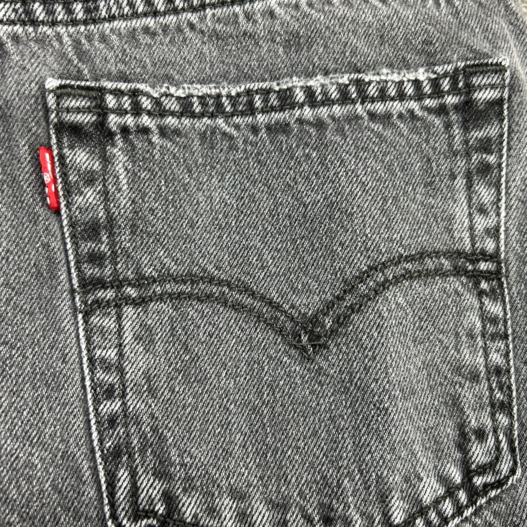 Levi's Levi's Jeans Womens 28 Black Bootcut Denim 5-Pocket Regular Dark Wash Distressed Vintage No N/A Size 28" / US 6 / IT 42 - 5 Thumbnail