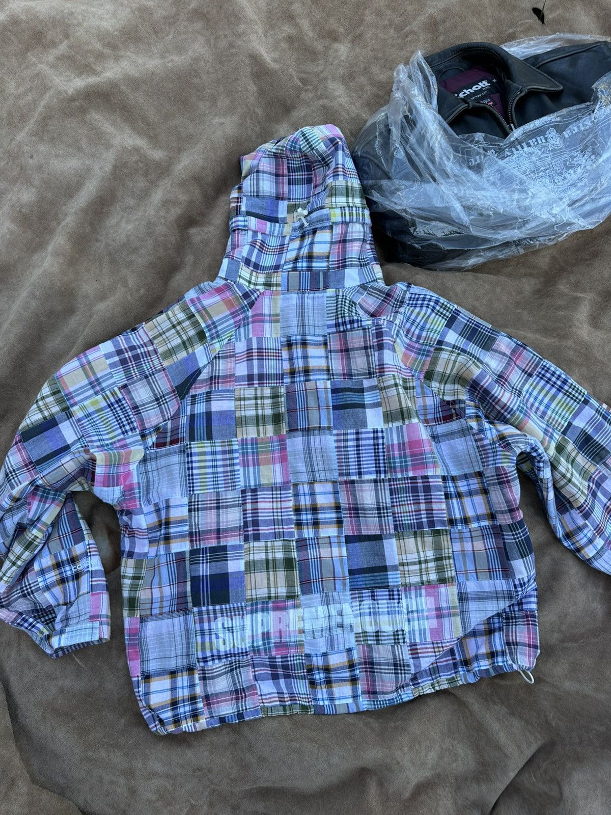 GOODENOUGH × Supreme Supreme Goodenough Patchwork Hooded Jacket Size US M / EU 48-50 / 2 - 18 Thumbnail