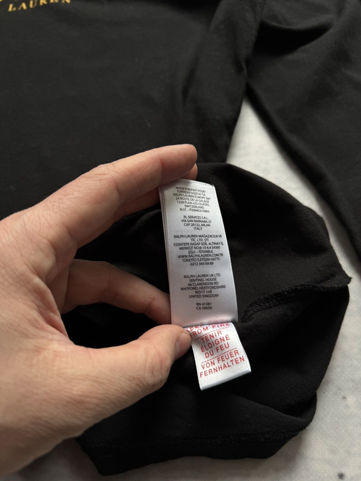 Polo Ralph Lauren × Vintage Polo Ralph Laurent long sleeve black Size US XXL / EU 58 / 5 - 7 Thumbnail