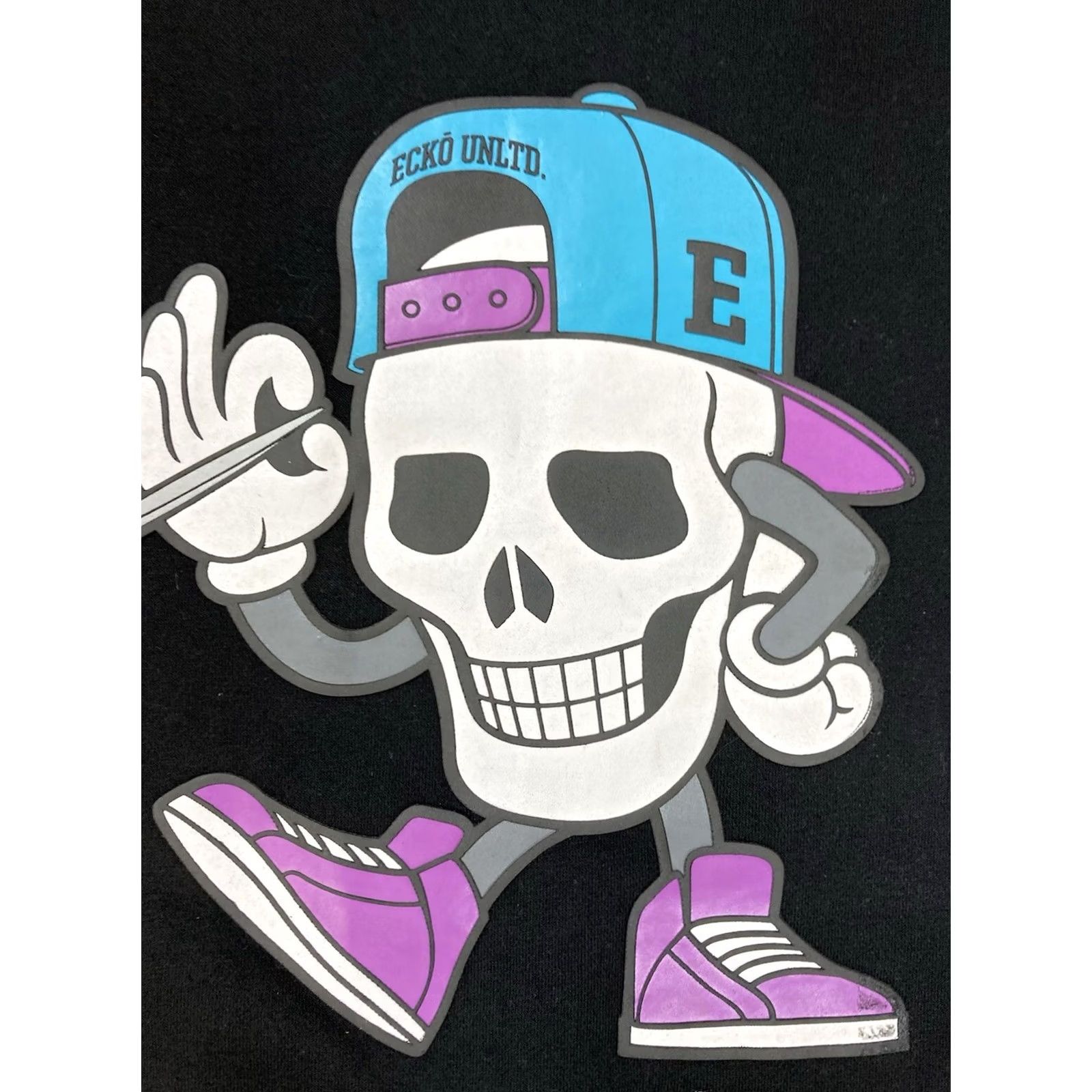 Ecko Unltd. VINTAGE Ecko Unltd Skull Graphic Crewneck Sweatshirt Men Small Black Size US S / EU 44-46 / 1 - 2 Thumbnail