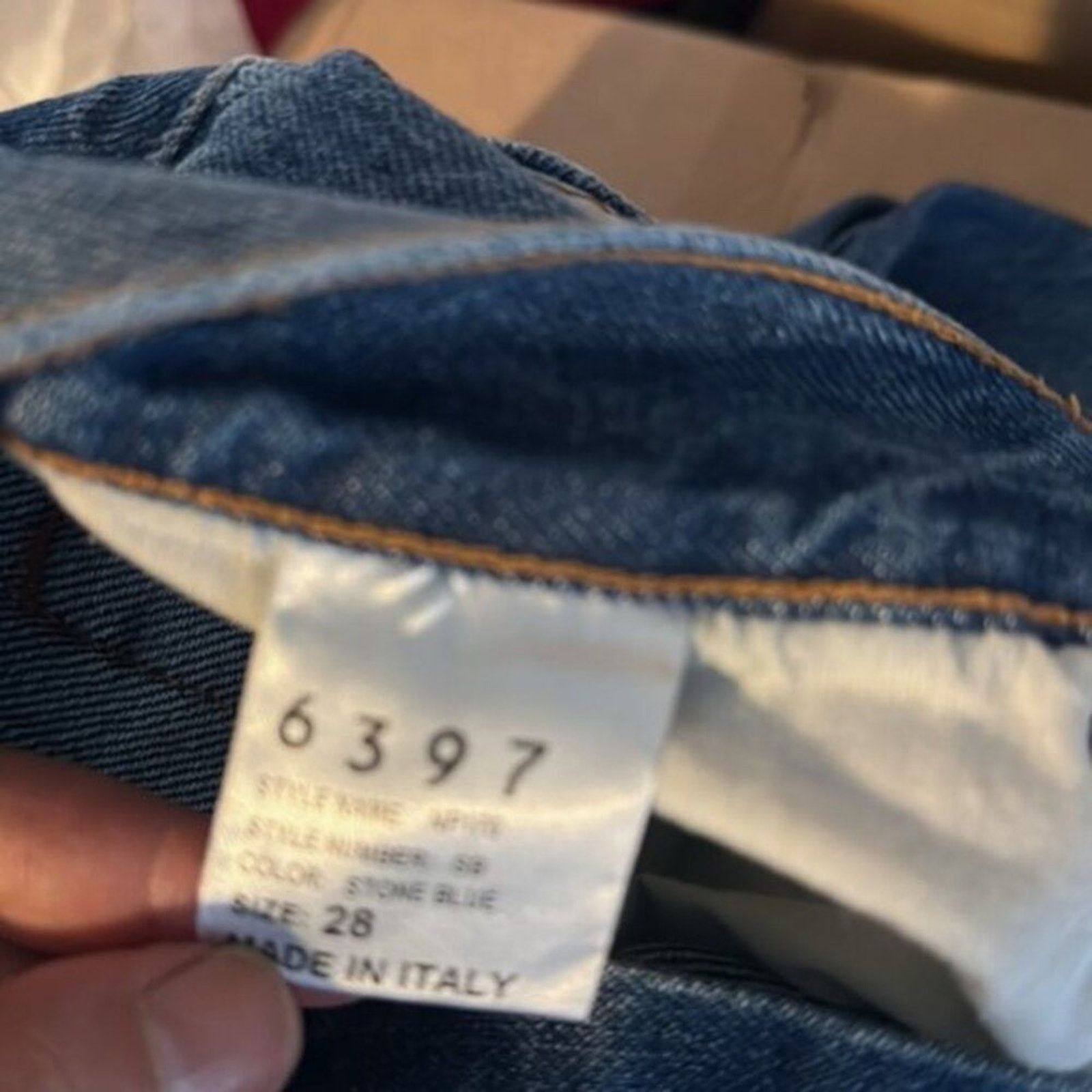 6397 6397 wide leg cropped jeans size 6 Size 28" / US 6 / IT 42 - 6 Thumbnail