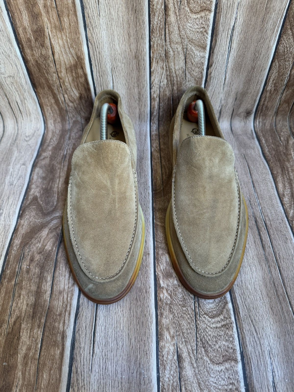 Loro Piana Summer walk suede loafers Size US 9.5 / EU 42-43 - 5 Thumbnail