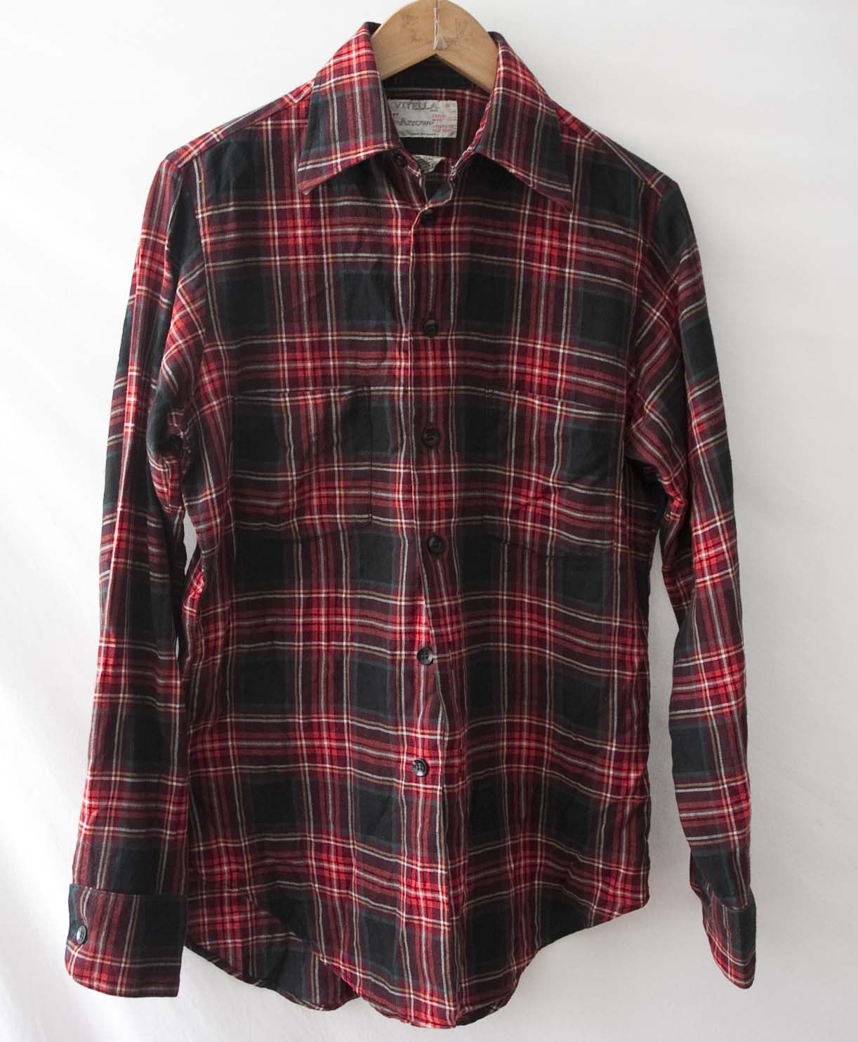 Vintage × Viyella Viyella by Arrow Shirt Flannel Vintage Size S Made Canada Size US S / EU 44-46 / 1 - 1 Thumbnail