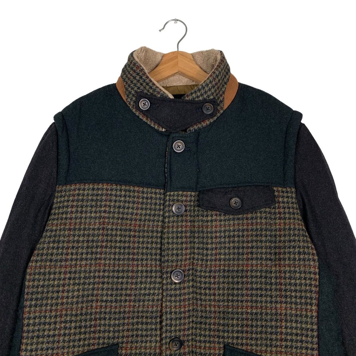 Japanese Brand L2 Style Guide Wool Zipper Button Hybrid Jacket XXL #0023-C2 Size US XXL / EU 58 / 5 - 3 Thumbnail