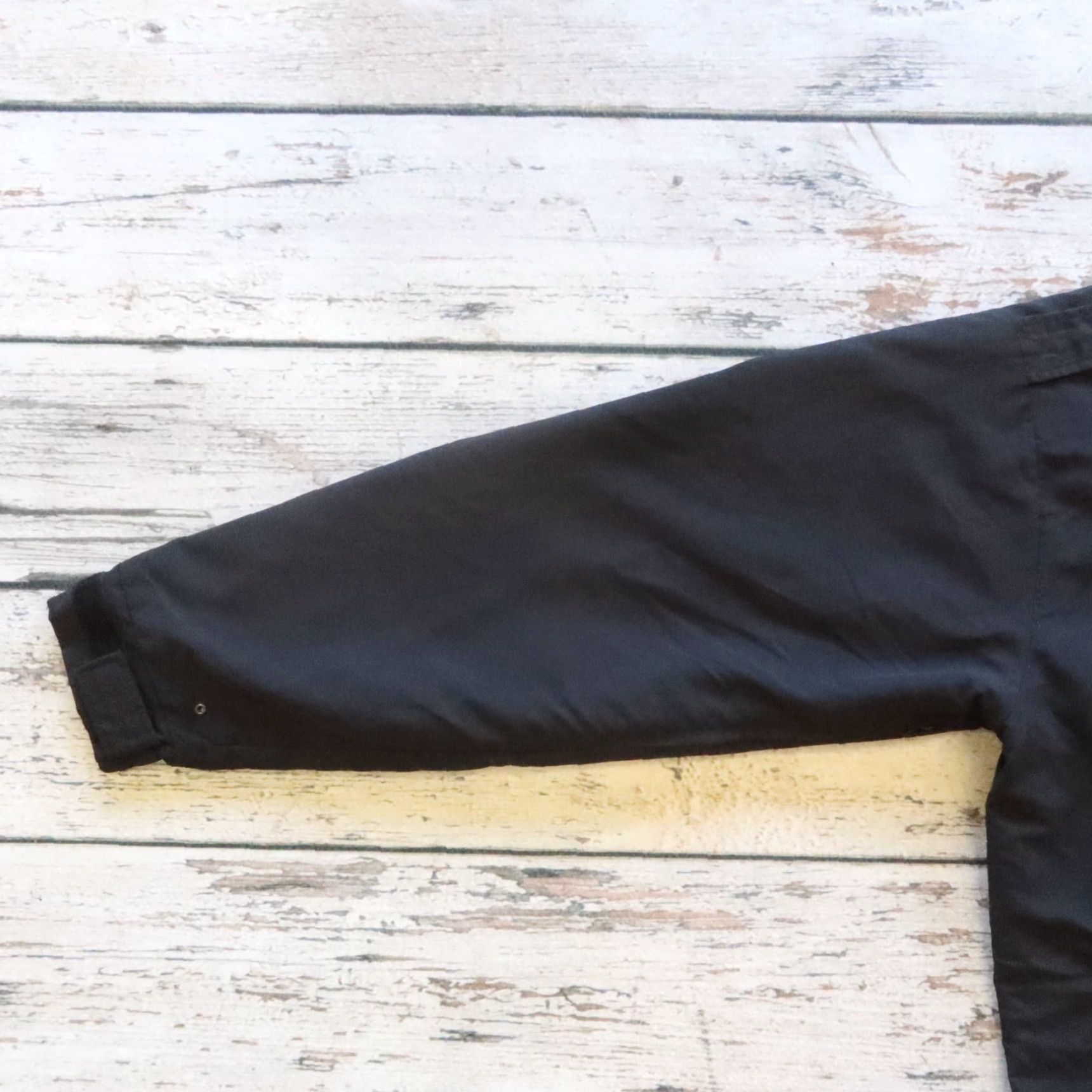 Vintage VINTAGE Muni San Francisco Transportation Work Jacket Men L Black Nylon Flying Cross Jacket Mens Size US L / EU 52-54 / 3 - 6 Thumbnail