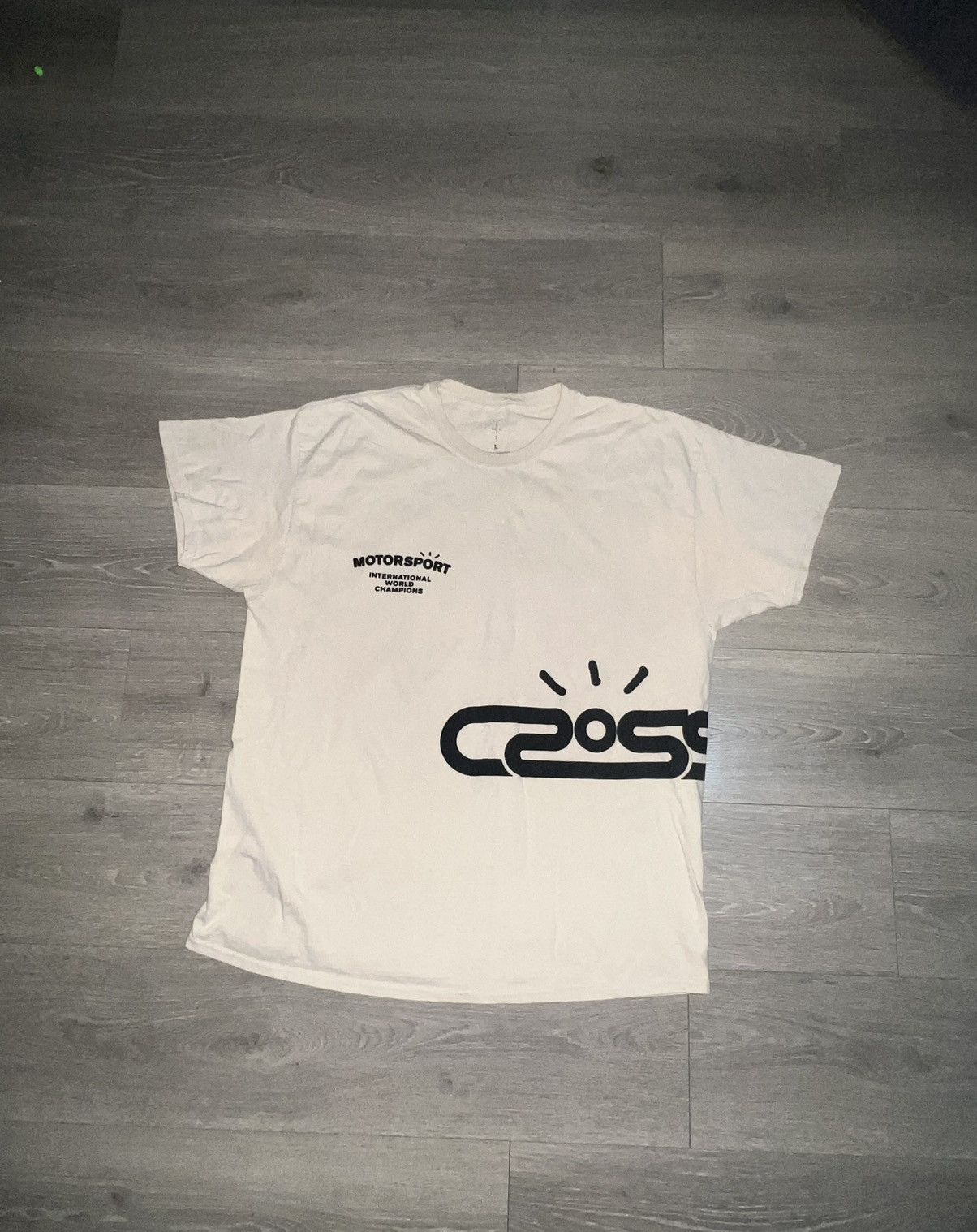 Travis Scott Travis Scott Motorsport Tee Size US L / EU 52-54 / 3 - 1 Thumbnail