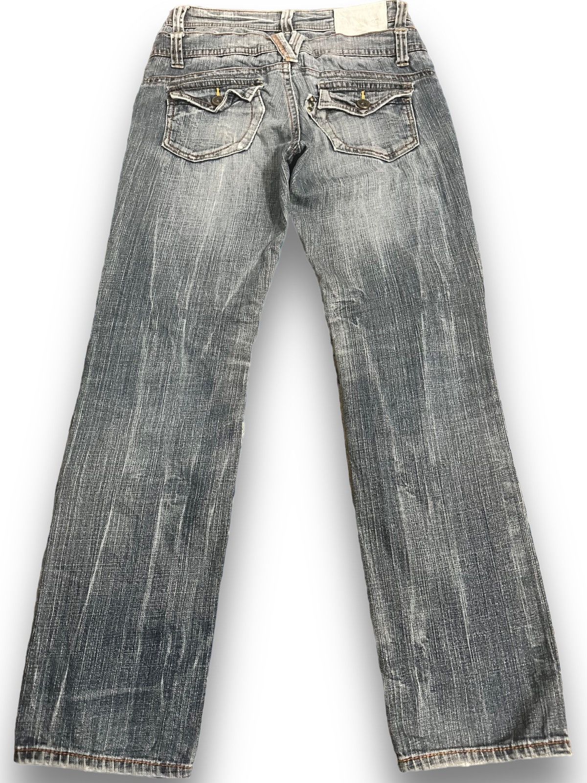 Japanese Brand × Vintage Vintage Spicy Denim Double Waist By Theoria Size US 30 / EU 46 - 7 Thumbnail
