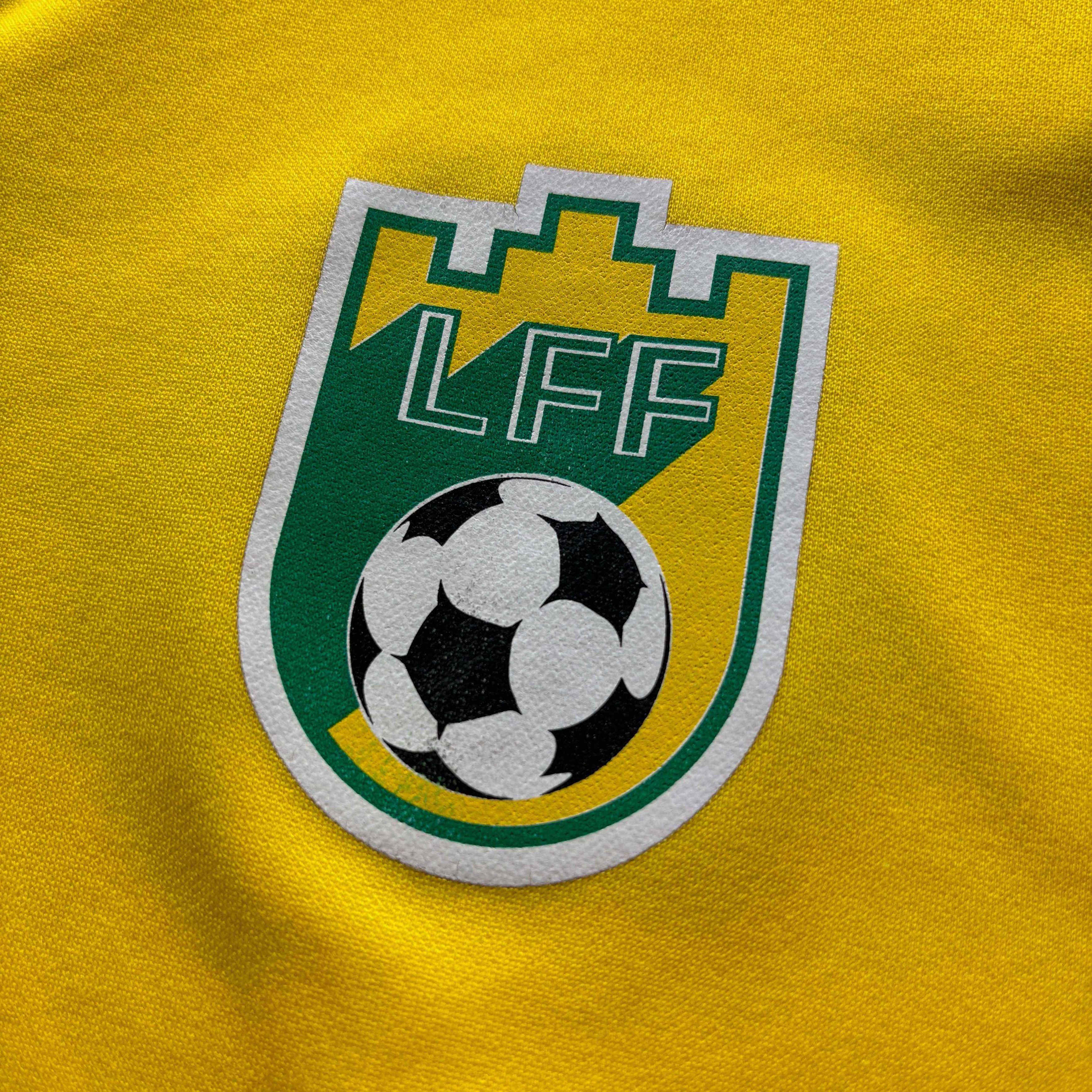Other MATCH WORN Lithuania 2006 Saller #6 football jersey L/XL Size US L / EU 52-54 / 3 - 4 Thumbnail