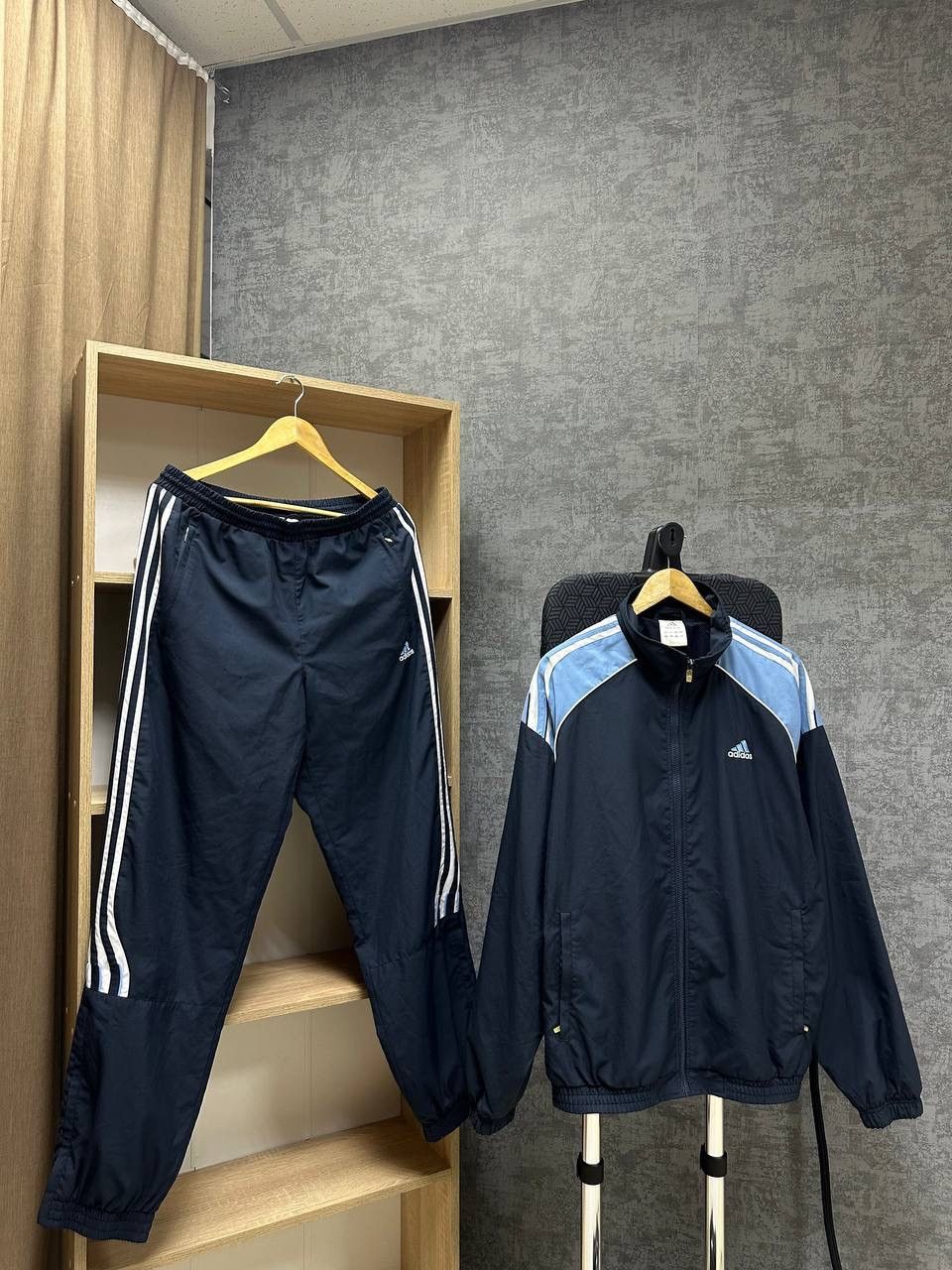 Adidas × Vintage Vintage Adidas Sporstwear Drill Tracksuit Size US M / EU 48-50 / 2 - 11 Thumbnail