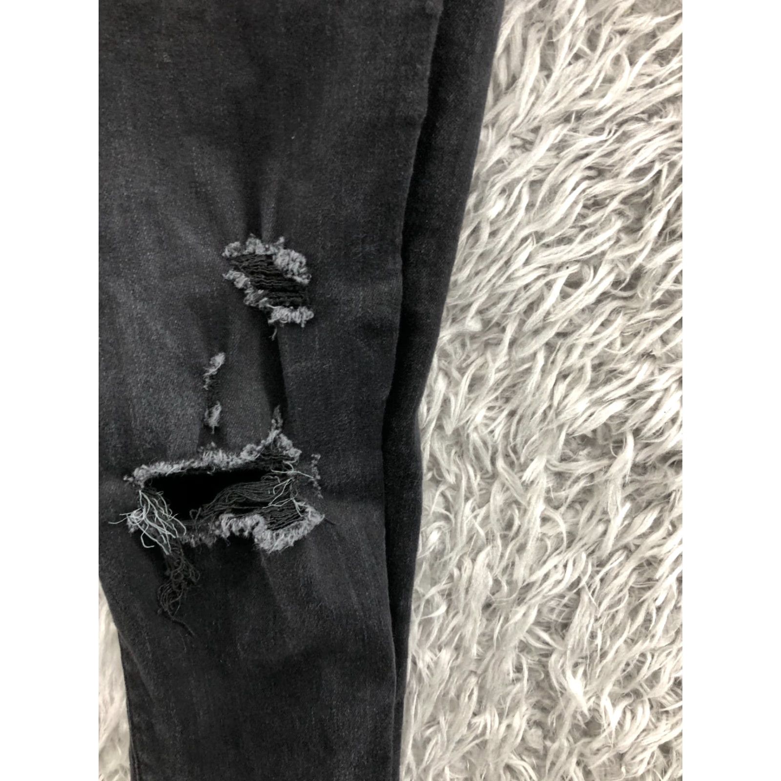 Abercrombie & Fitch Abercrombie Fitch Jeans Short Womens Black Size 4 Skinny Ankle Size 27" / US 4 / IT 40 - 5 Thumbnail