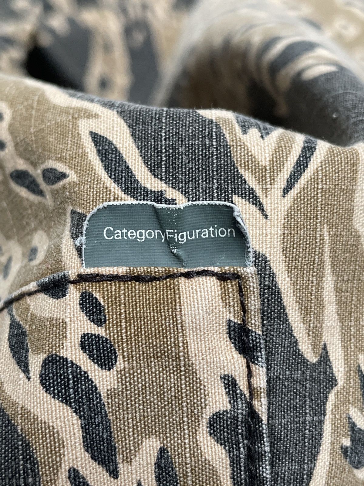 Wtaps Very Rare Vintage Brand Wtaps Tiger Stripe Baggy Cargo 1990s Size US 31 - 9 Thumbnail
