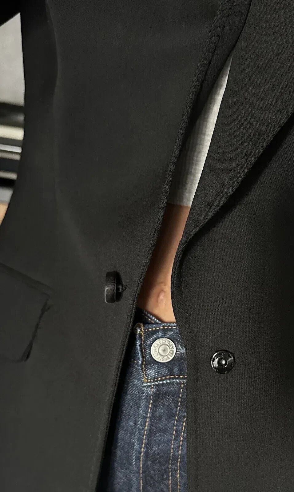 Dolce & Gabbana DDP Dolce&Gabbana Wool Blazer Tailored Fitted Womens Size M / US 6-8 / IT 42-44 - 19 Thumbnail