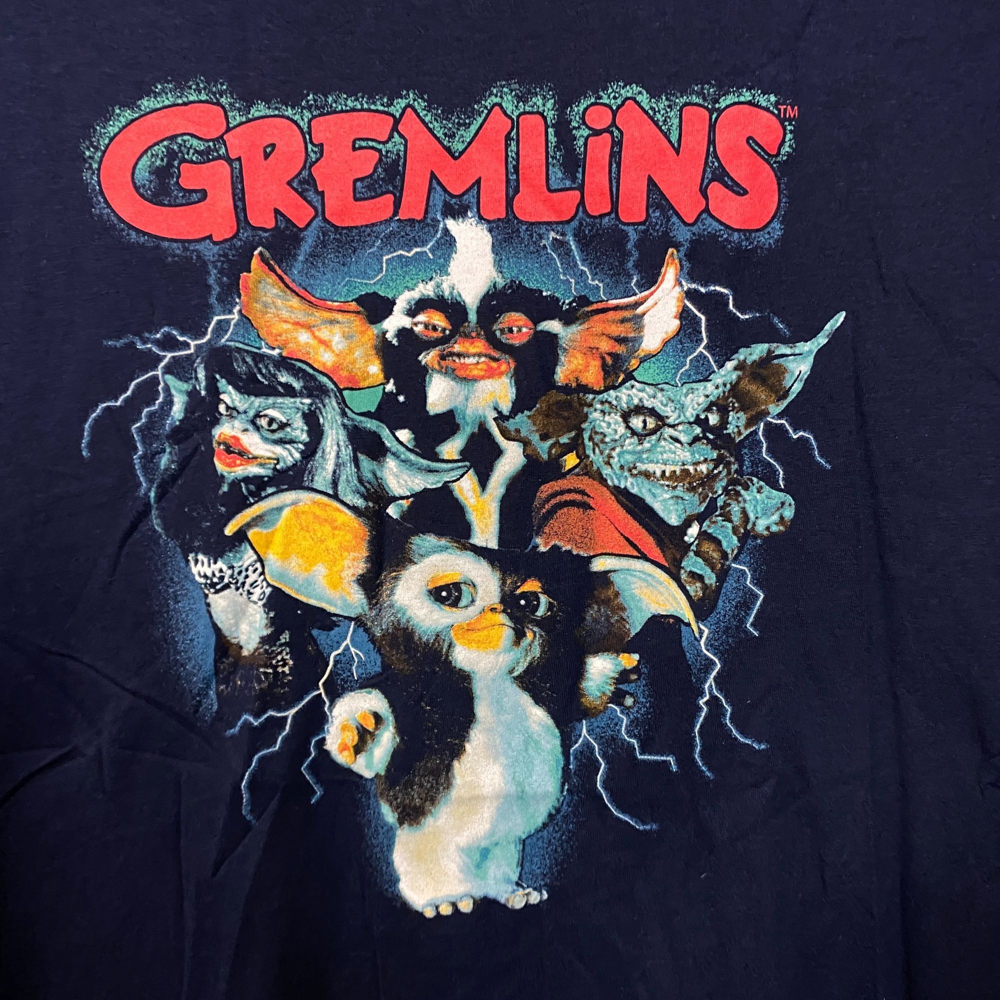 Universal Studios Gremlins navy blue Tshirt size medium Size US M / EU 48-50 / 2 - 2 Thumbnail