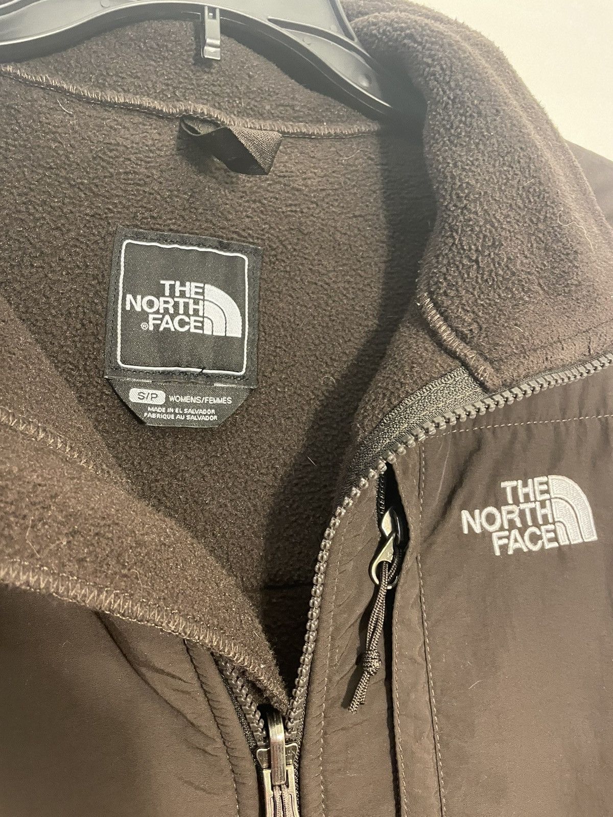 The North Face × Vintage Small Woman’s Dark Brown and White Northface Zip-up Jacket Size S / US 4 / IT 40 - 3 Thumbnail