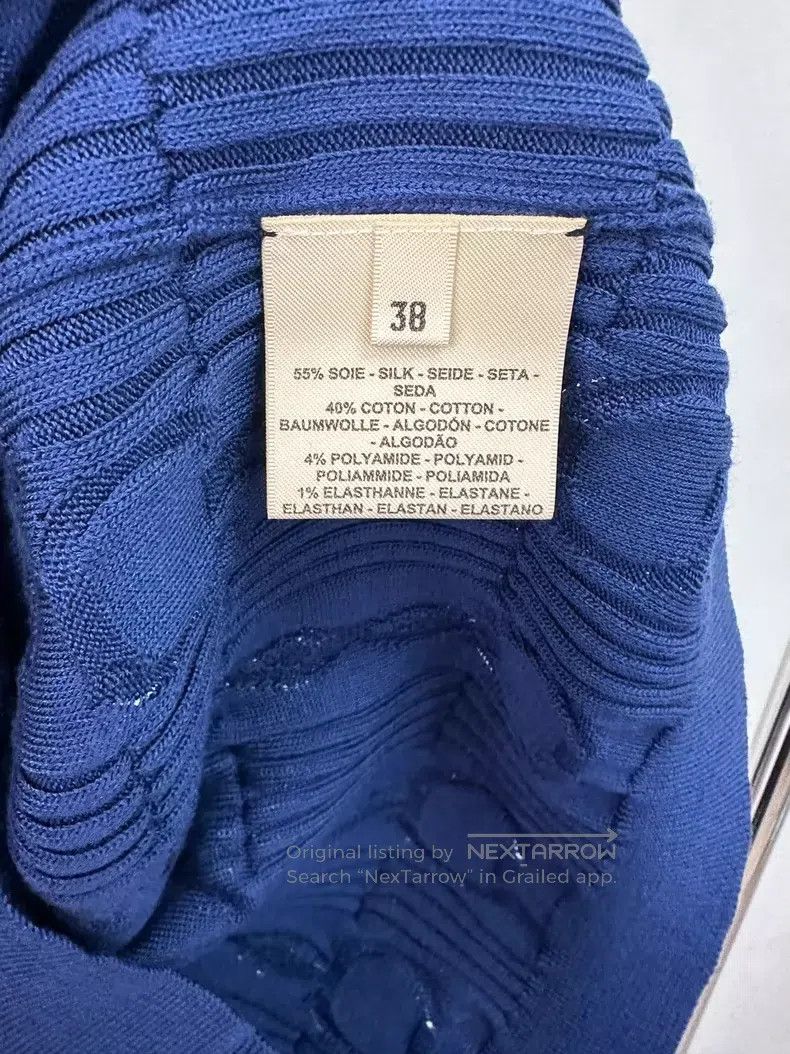 Hermes Hermes 25 Spring/Summer 'Training' series round neck blue Size XS / US 0-2 / IT 36-38 - 2 Thumbnail