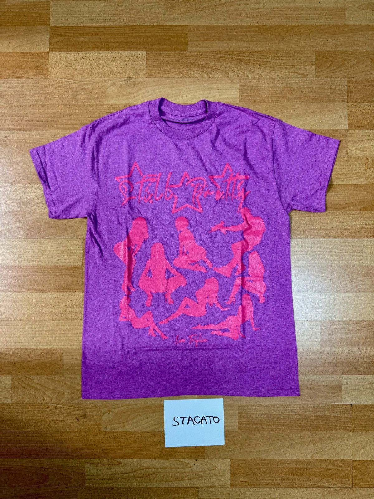 Band Tees × Rap Tees Eem Triplin Still Pretty Tee Purple/Pink Medium Size US M / EU 48-50 / 2 - 1 Thumbnail