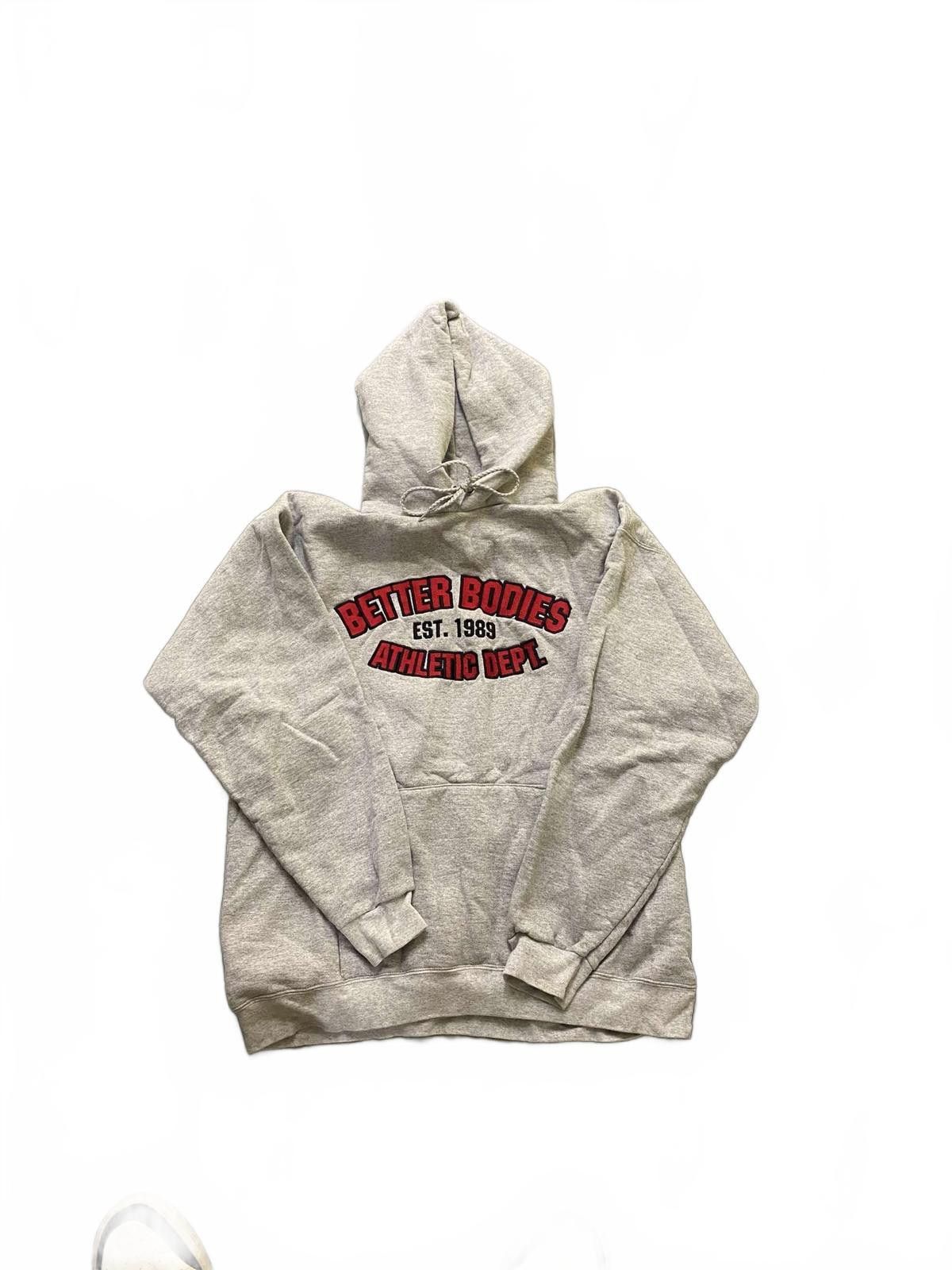 Designer Better Bodies Athletic Dept. Hoodie - Grey - Size US M / EU 48-50 / 2 - 2 Thumbnail