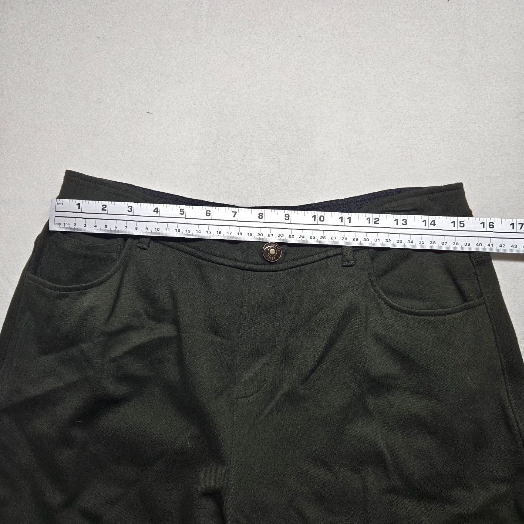 Coldwater Creek Coldwater Creek Pants Dress Black PL Petite Wide-Leg 14 Womens Belt Loops Thick Pull On Dress Pants Black Size 36" / US 14 / IT 50 - 4 Thumbnail