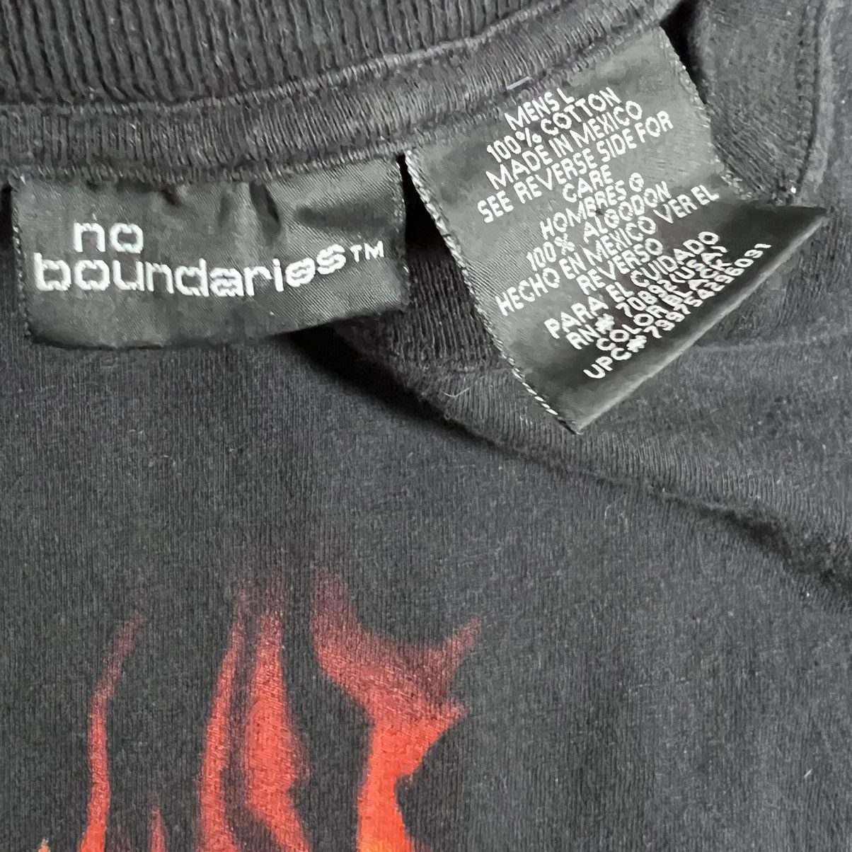 Other × Vintage Vtg Y2K No Boundaries Dragon Flames Long Sleeve T-Shirt Size US L / EU 52-54 / 3 - 6 Thumbnail