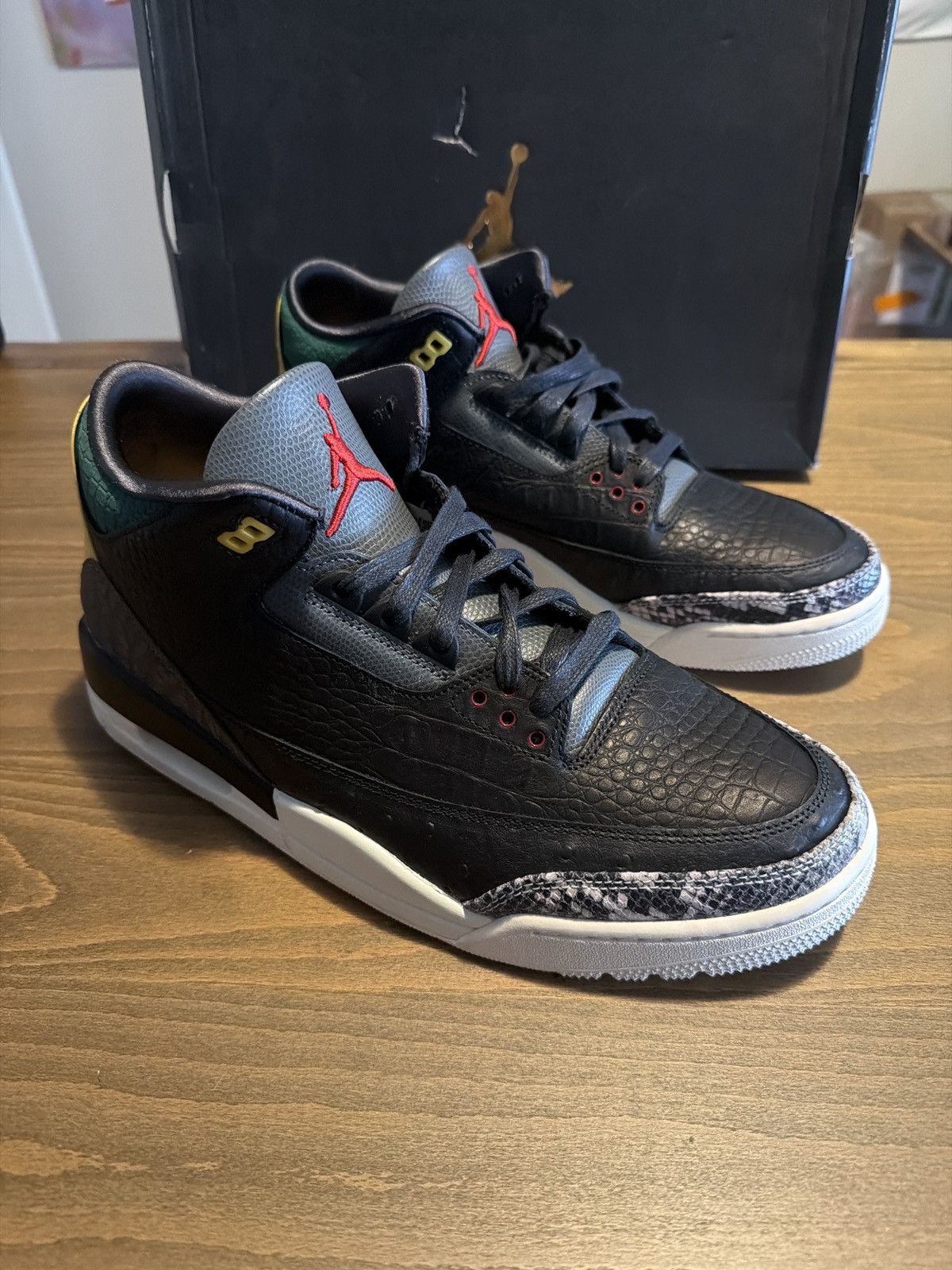 Jordan Brand Jordan 3 Animal Instinct 2 Size US 12.5 / EU 45-46 - 1 Thumbnail