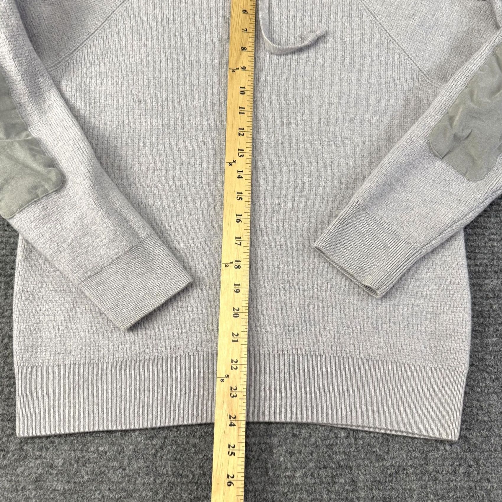 G/FORE G/FORE Sweater Mens M Hooded Wool Knit Pullover Gray Size US M / EU 48-50 / 2 - 4 Thumbnail