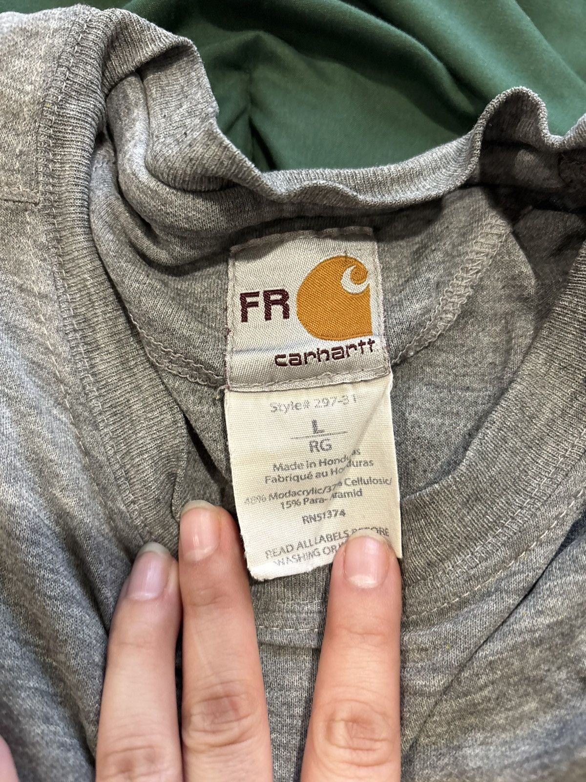Carhartt Carhartt long sleeve gray Size US L / EU 52-54 / 3 - 5 Thumbnail