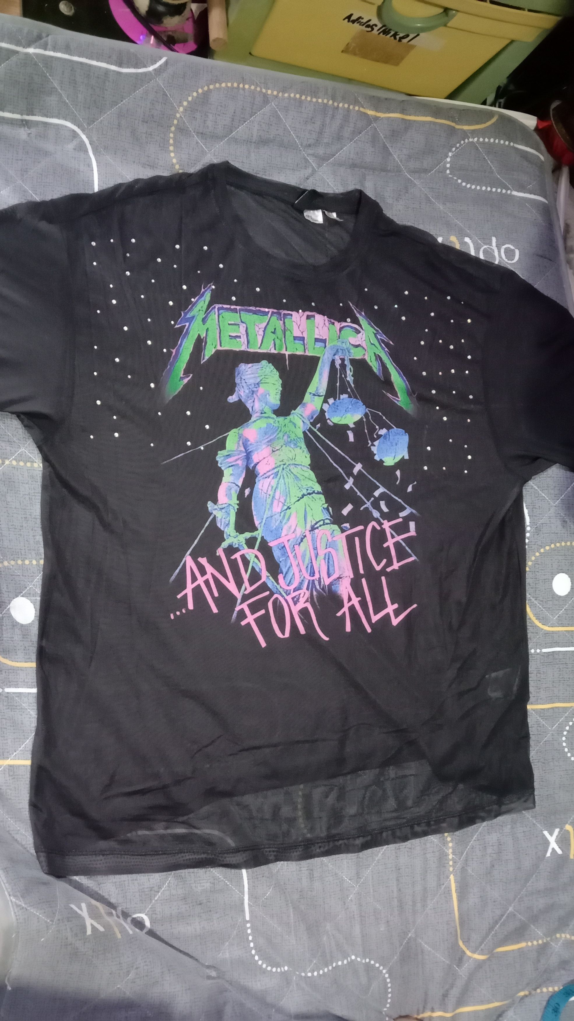 Band Tees Vintage Metallica ... and Justice For all Size S / US 4 / IT 40 - 2 Thumbnail