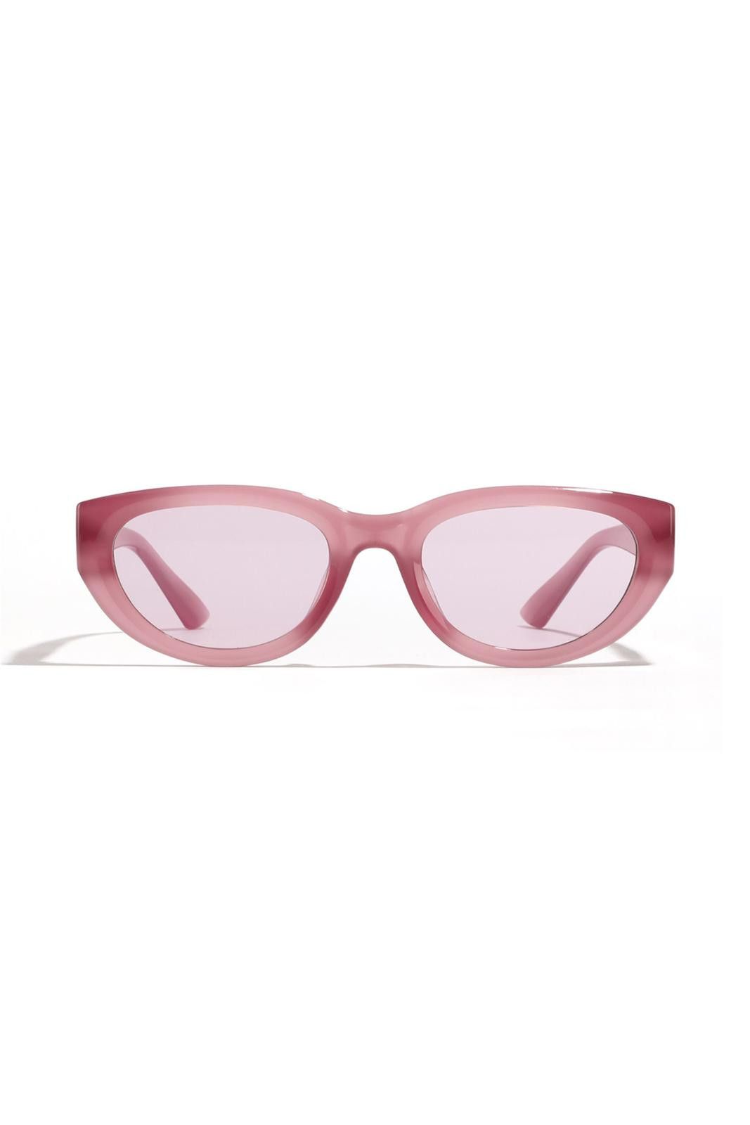 Japanese Brand Vintage Y2k Avant Garde Cat Eye Pink Sunglasses Unisex OS Size ONE SIZE - 3 Thumbnail